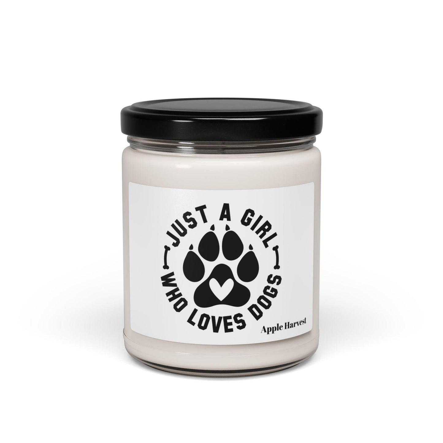 Just a Girl Who Loves Dogs Candle