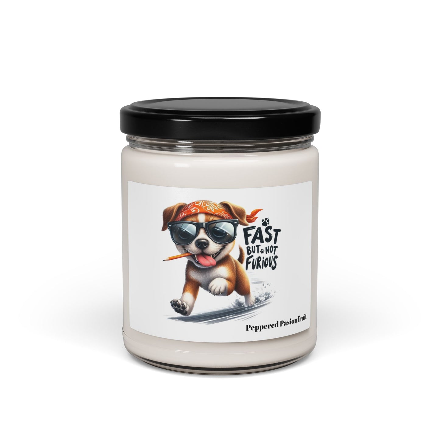 Fast But Not Furious Scented Soy Candle – Funny Shih Tzu Dog Gift