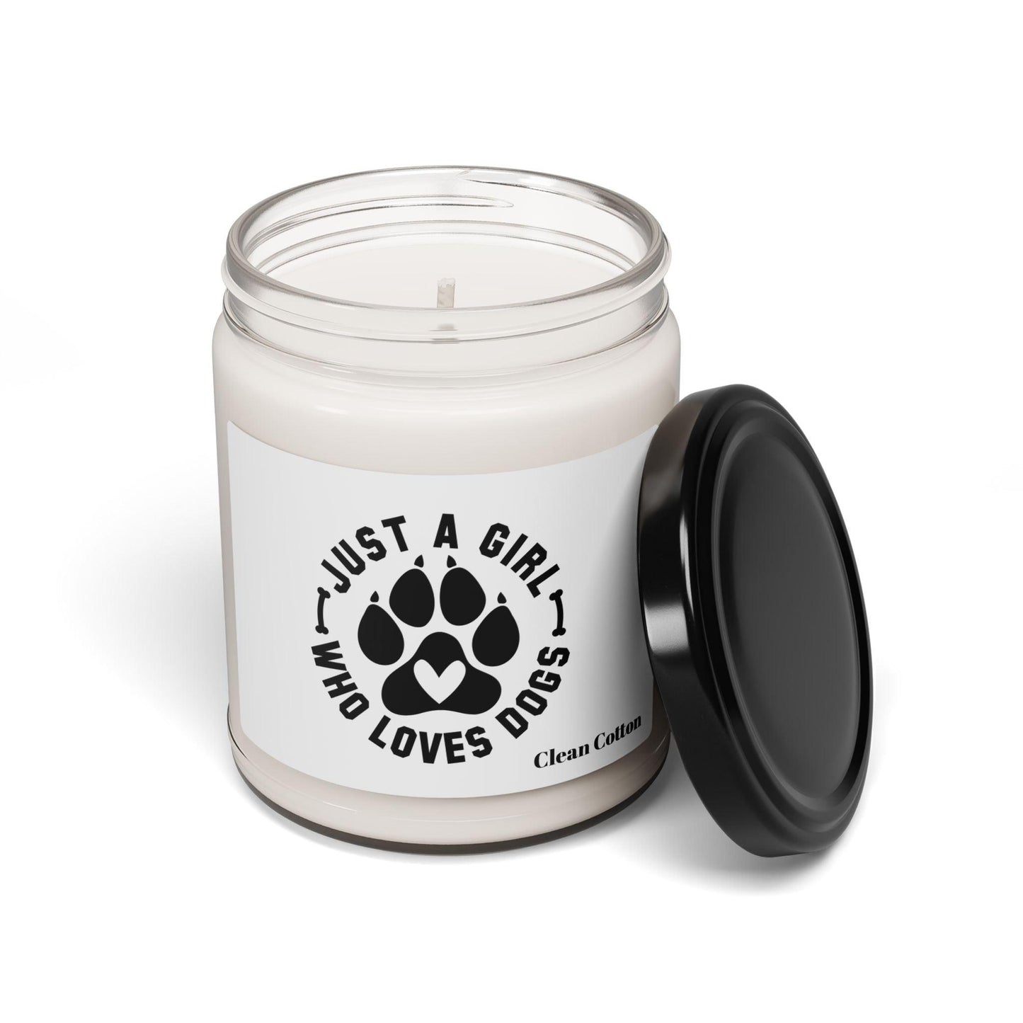 Just a Girl Who Loves Dogs Candle