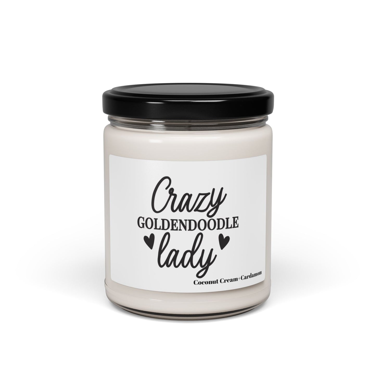 Crazy Goldendoodle Lady Scented Soy Candle – Gift for Dog Lovers