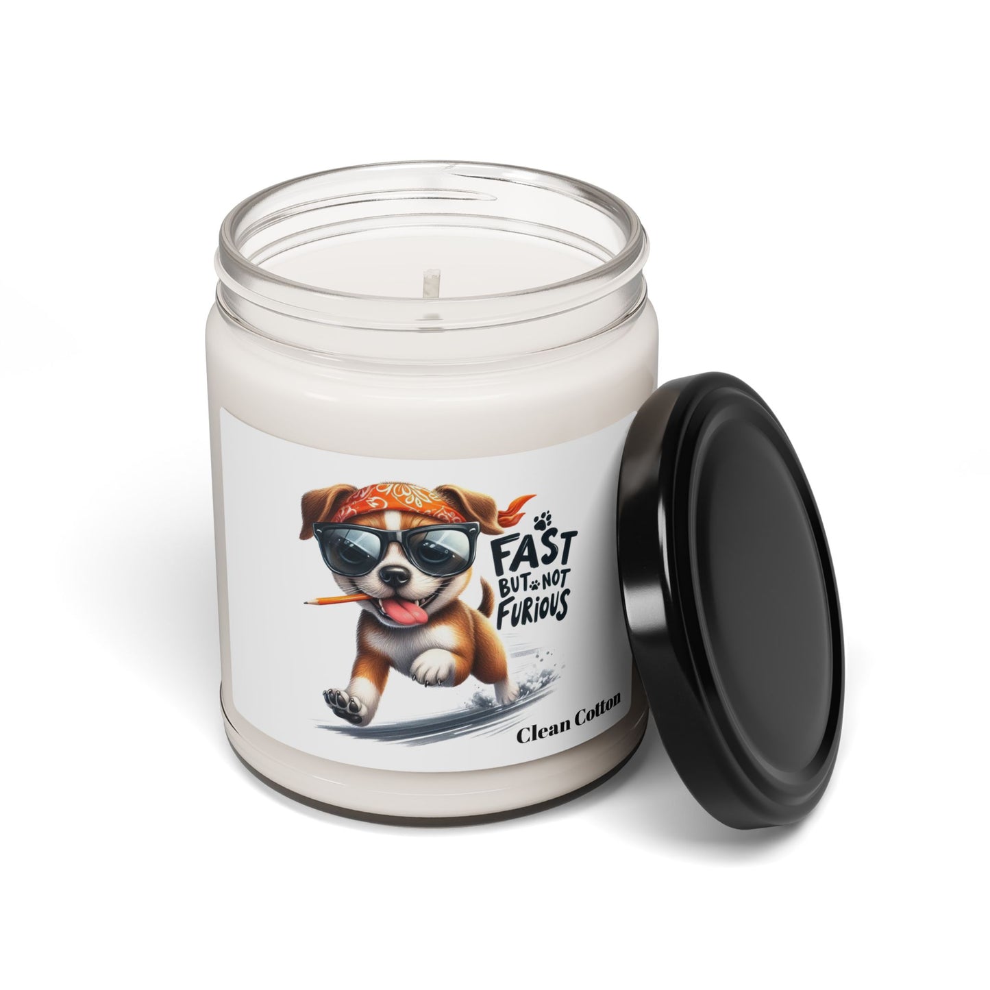Fast But Not Furious Scented Soy Candle – Funny Shih Tzu Dog Gift