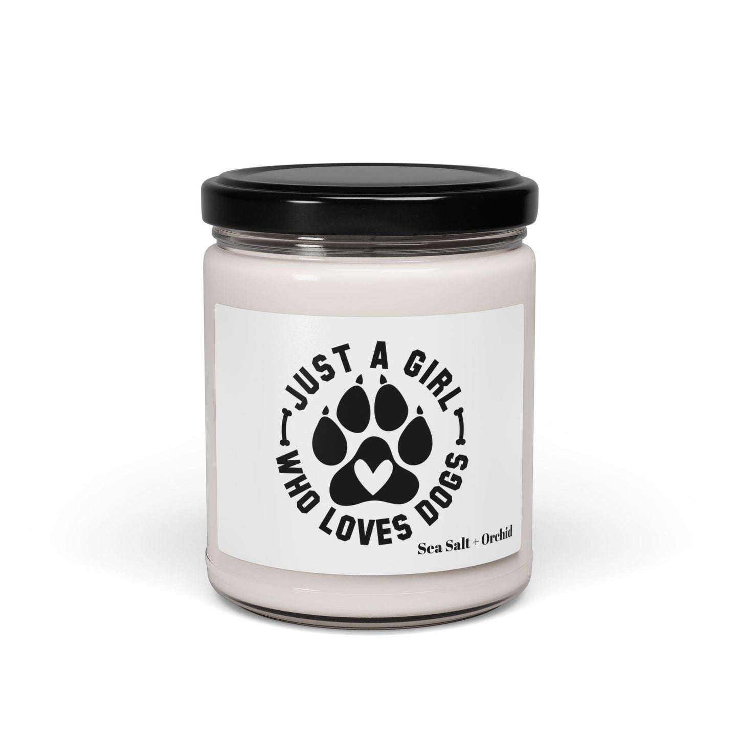 Just a Girl Who Loves Dogs Candle