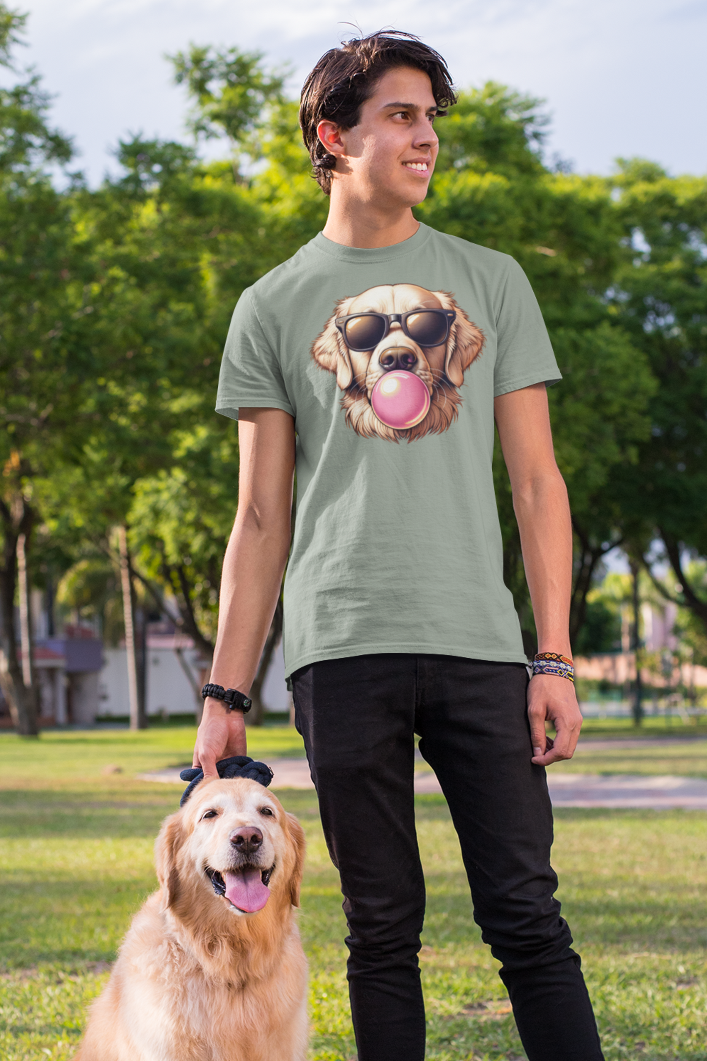 Golden-with -Gum-Tee