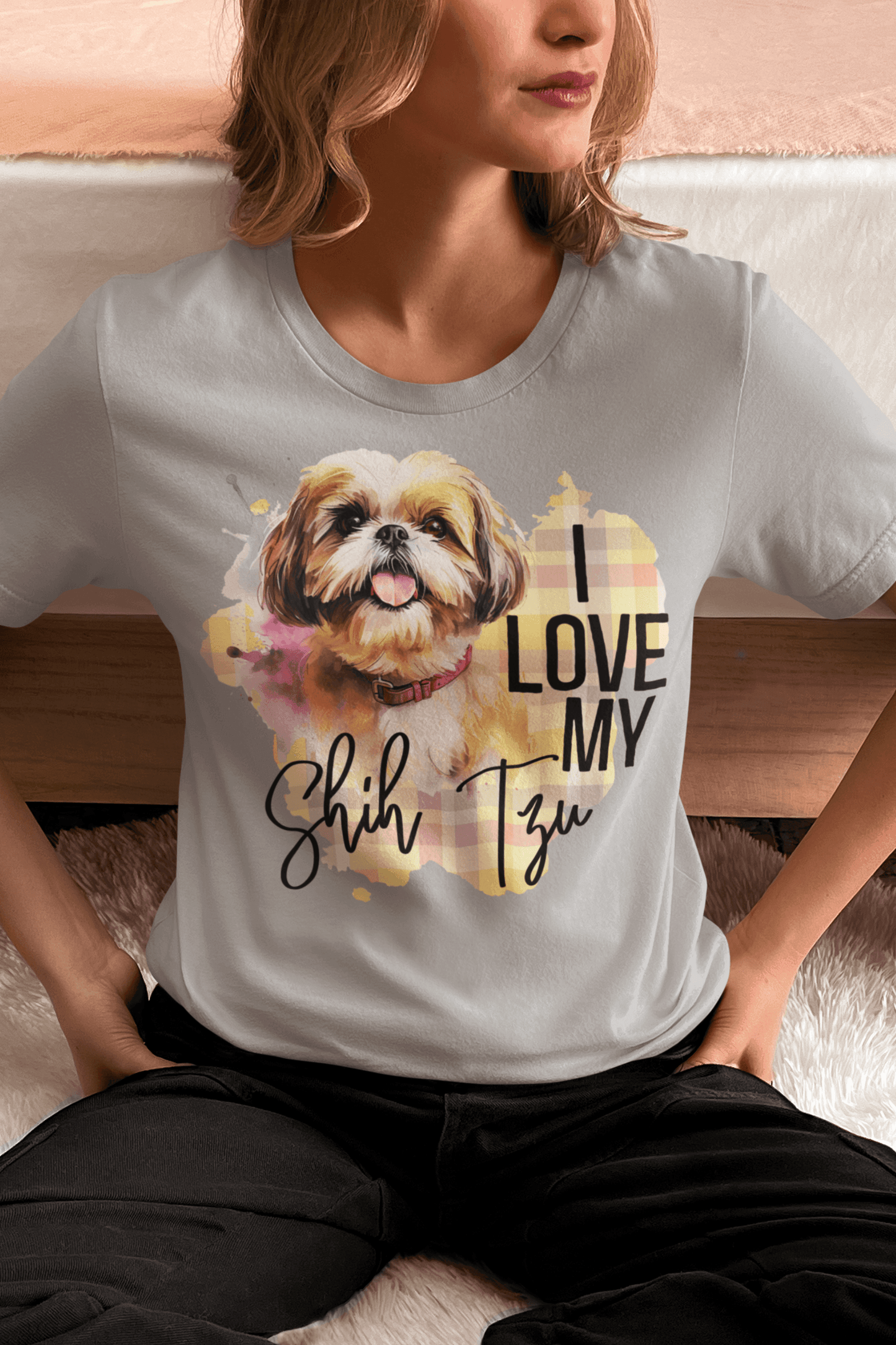 I Love My Shih Tzu T-Shirt – Perfect Gift for Shih Tzu Lovers - Shih Tzu Gifts