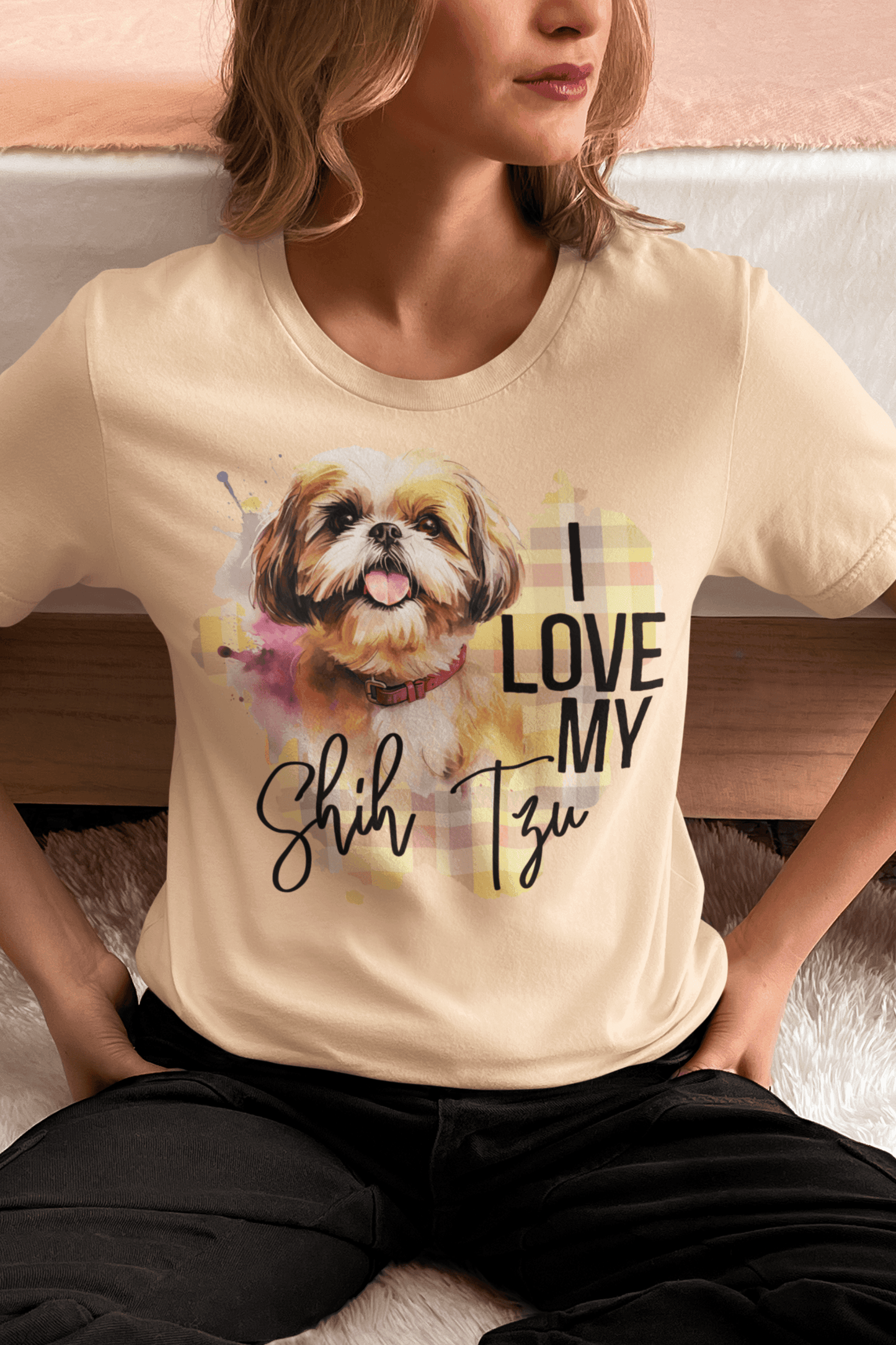 I Love My Shih Tzu T-Shirt – Perfect Gift for Shih Tzu Lovers - Shih Tzu Gifts
