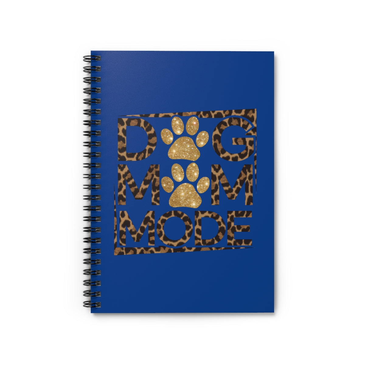 Dog Mom Mode Spiral Notebook – Cute Gift for Dog-Loving Women