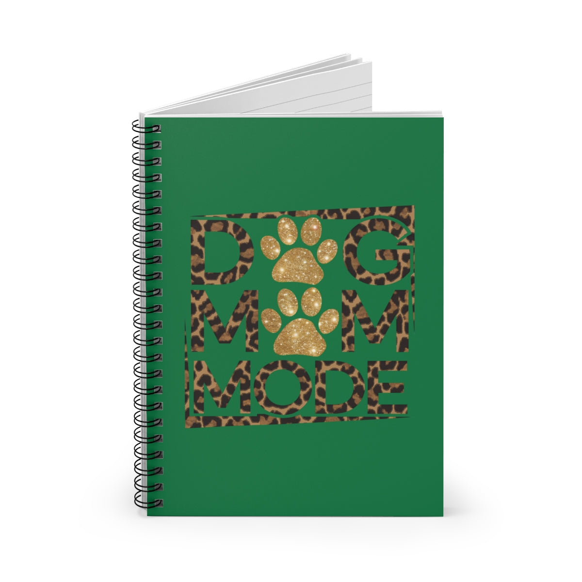 Dog Mom Mode Spiral Notebook – Cute Gift for Dog-Loving Women