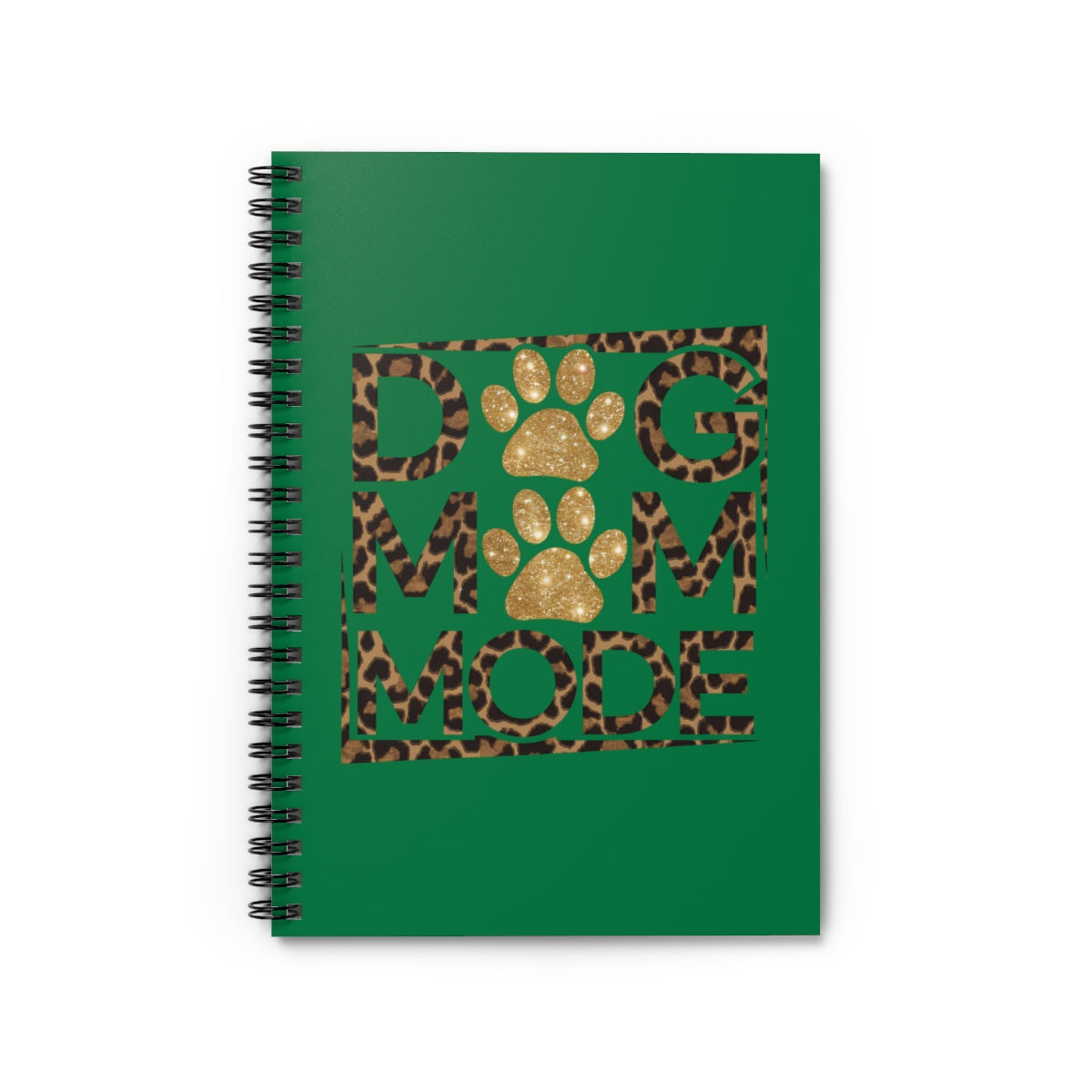 Dog Mom Mode Spiral Notebook – Cute Gift for Dog-Loving Women