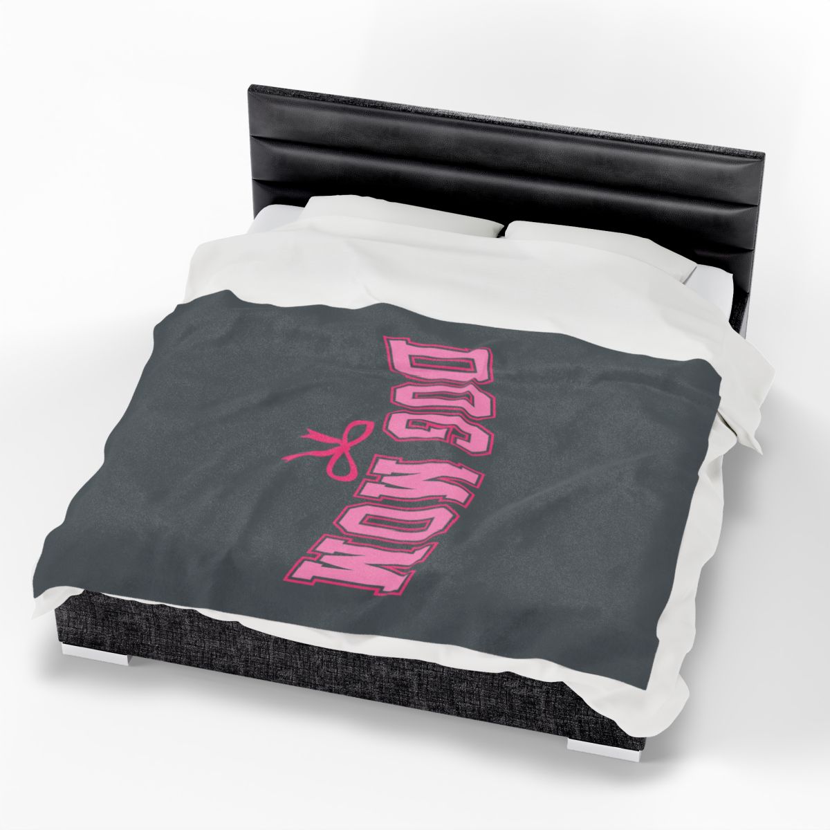 Dog Mom Blanket – Cozy & Soft Gift for Dog Lovers & Pet Moms