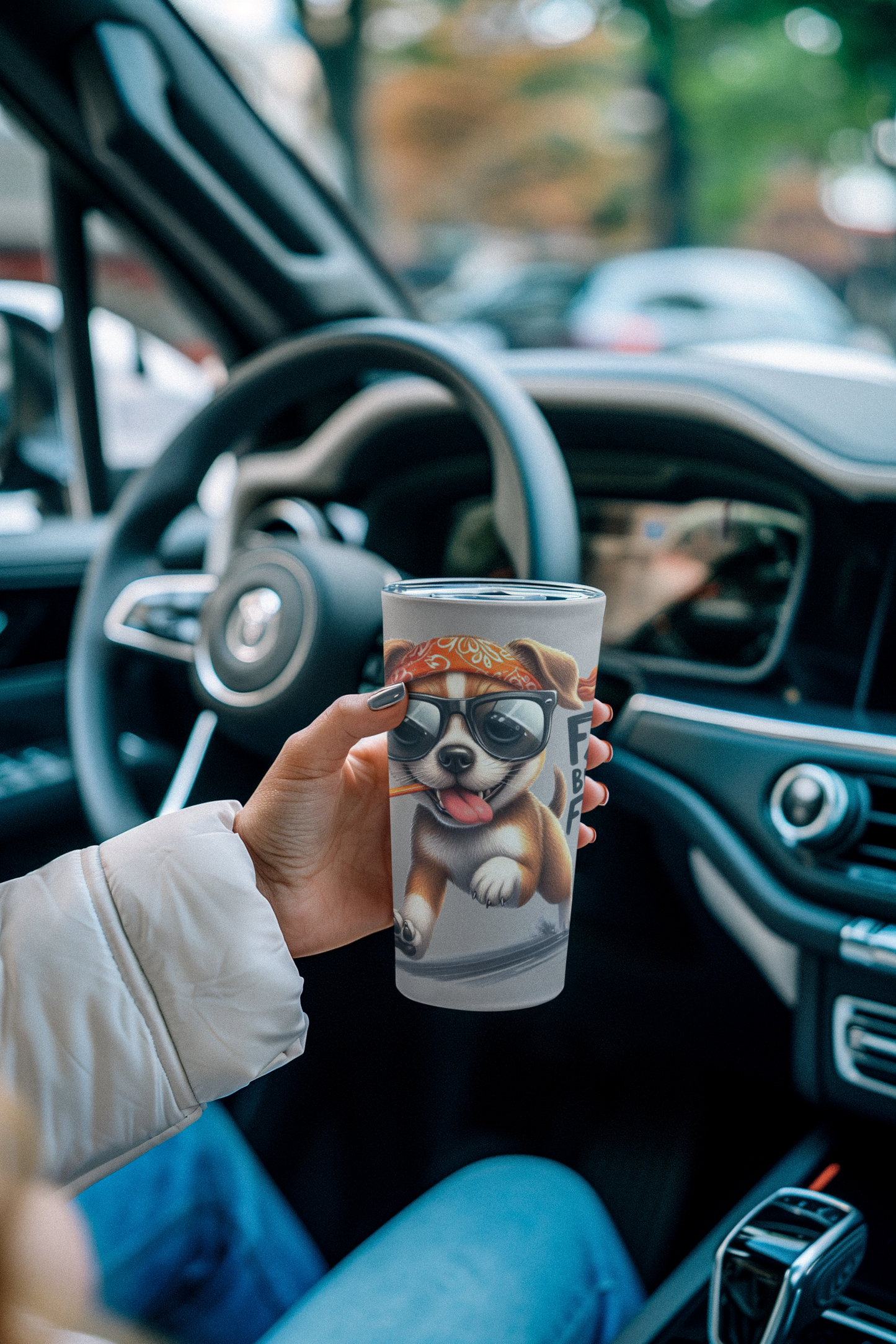 Fast But Not Furious Tumbler – 20oz Insulated Funny Dog Lover Gift