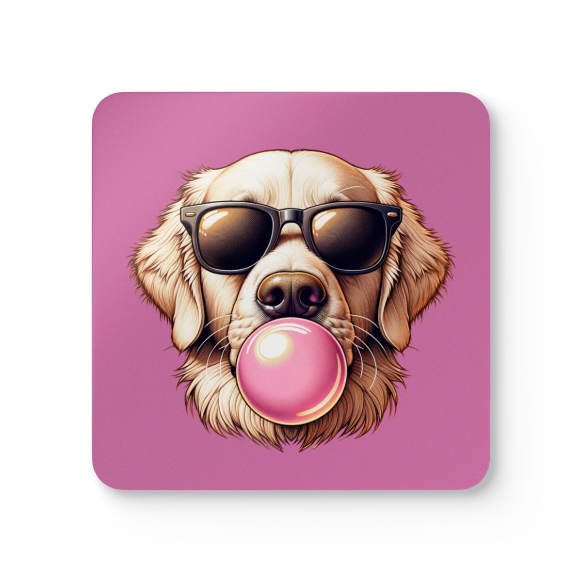Golden-with-Gum-white- Corkwood Coaster Set