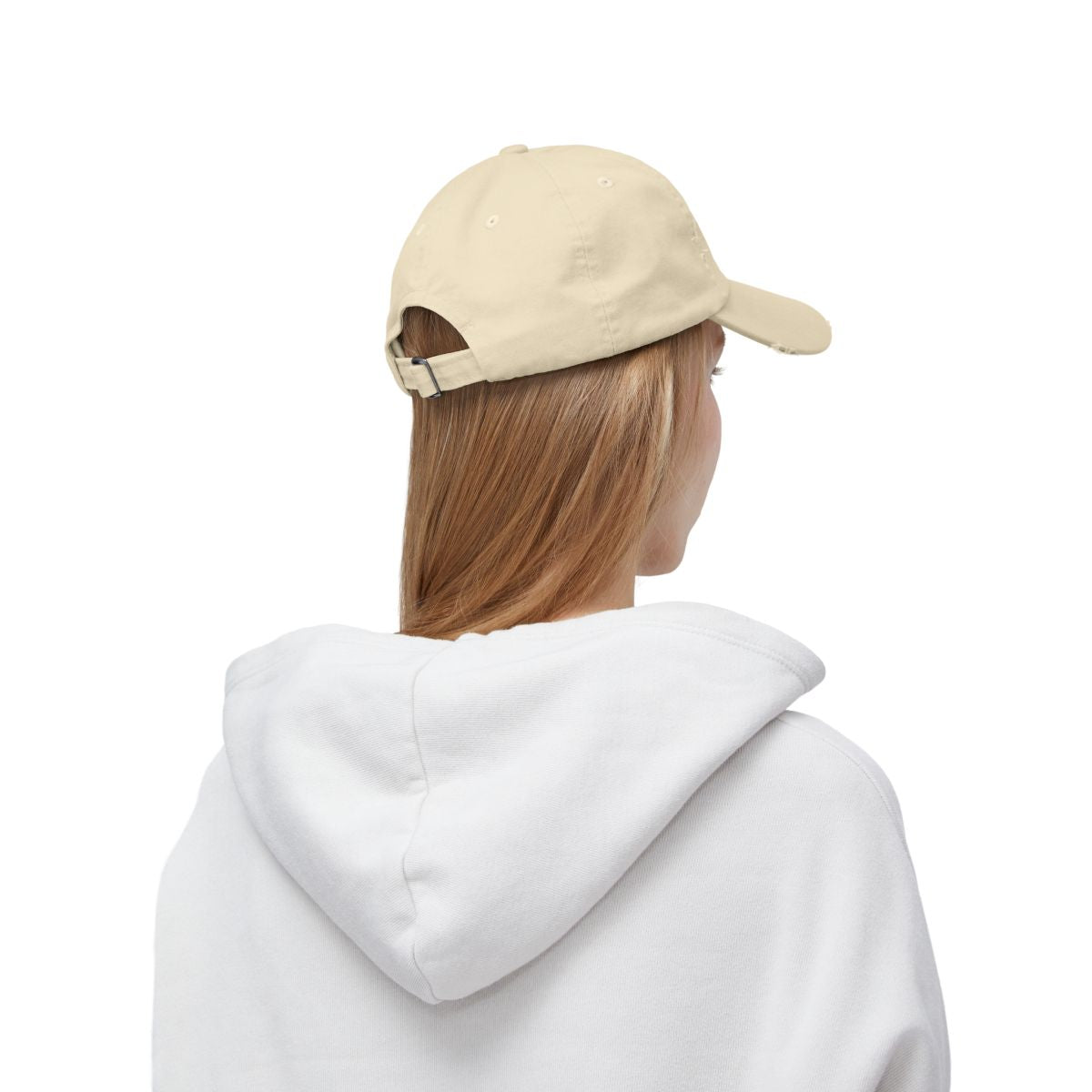 Golden-with-Gum-Unisex Distressed Cap