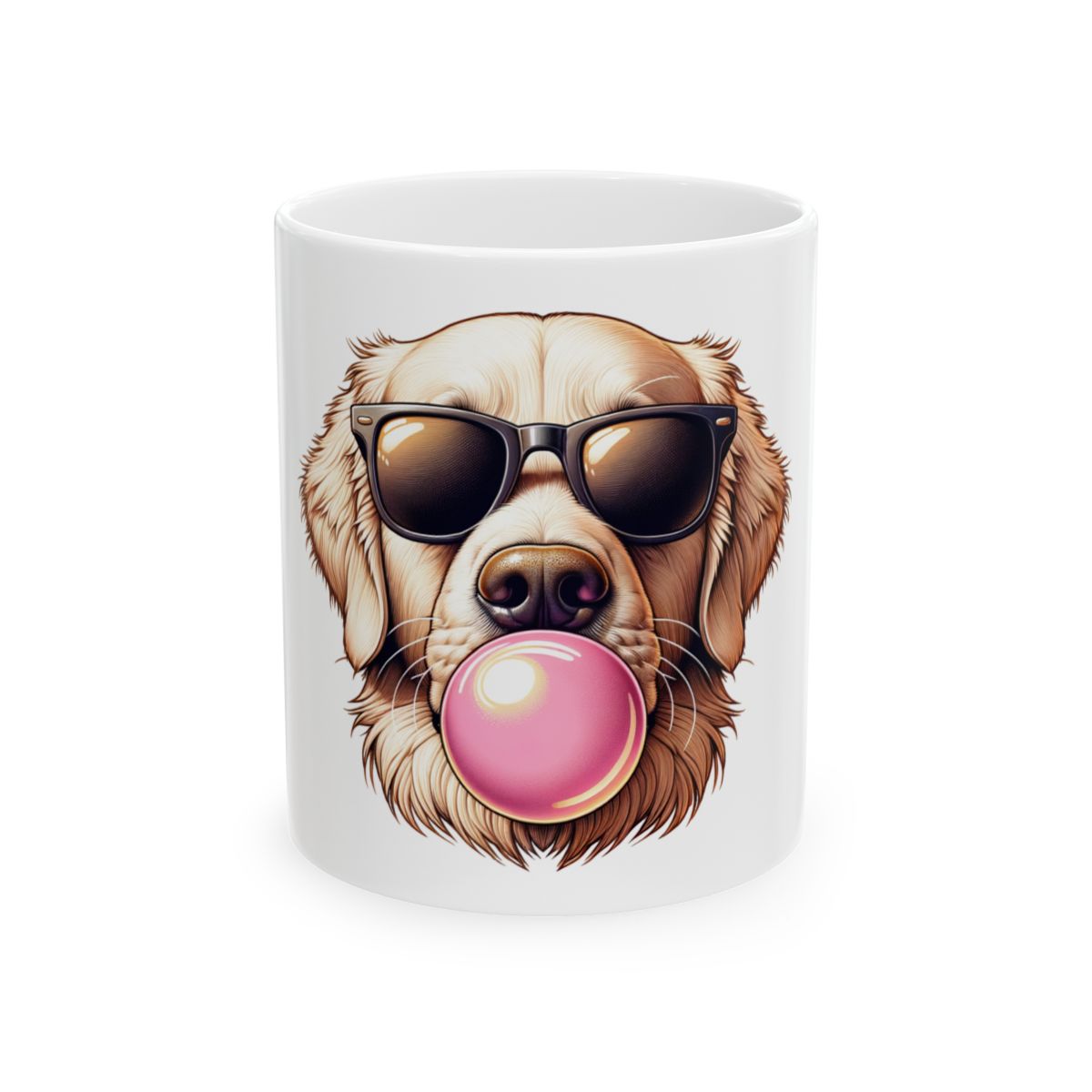 Golden-with-Gum-white-11oz-Mug