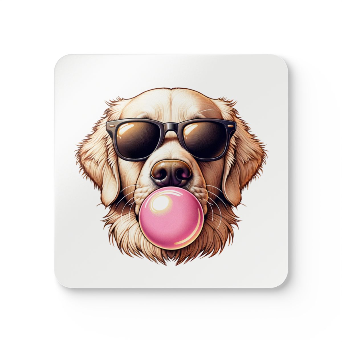 Golden-with-Gum-white- Corkwood Coaster Set