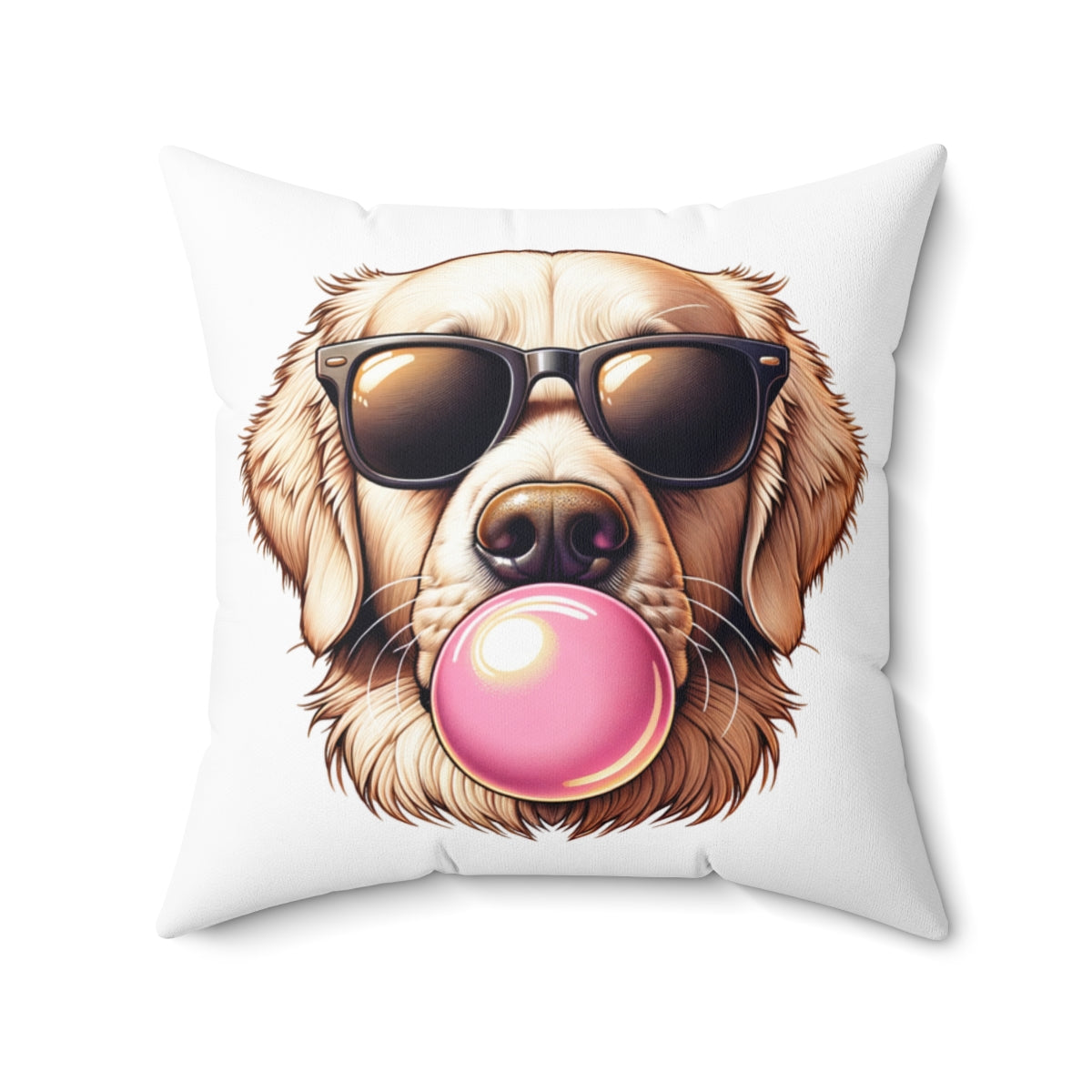 Golden-with-Gum-white-pillow