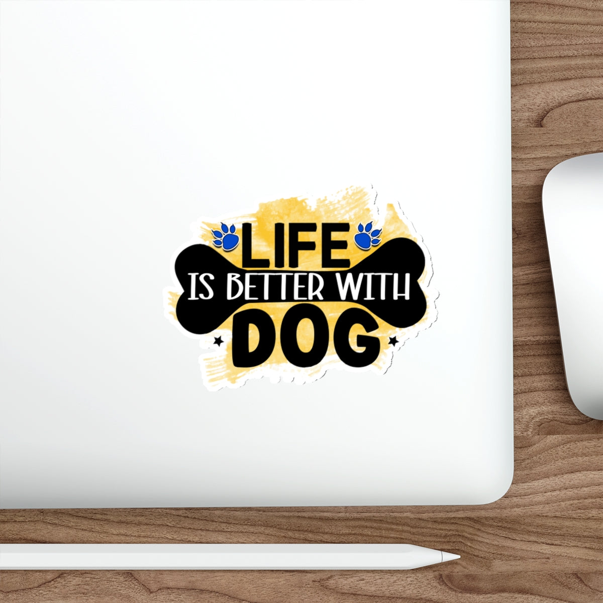 Life Is Better With Dog Sticker – Cute Gift for Dog Lovers & Owners