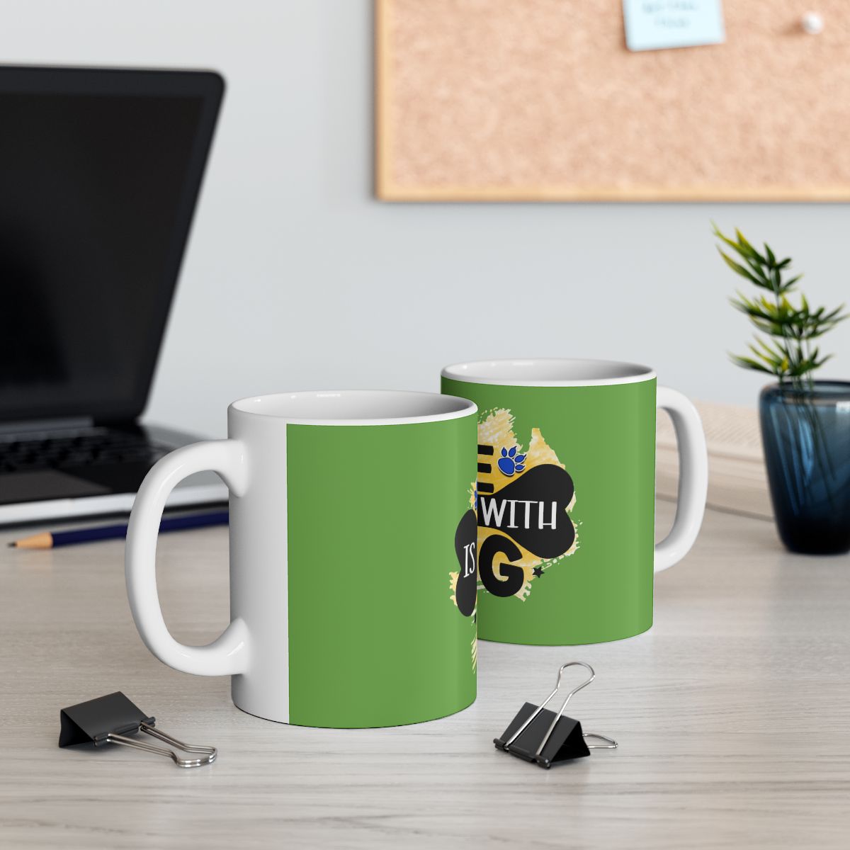 Life Is Better With Dog Mug – Perfect Gift for Dog Lovers & Pet Moms