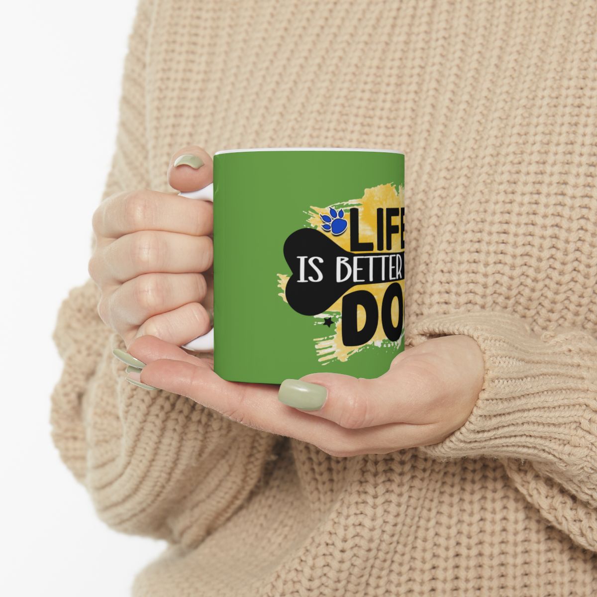 Life Is Better With Dog Mug – Perfect Gift for Dog Lovers & Pet Moms