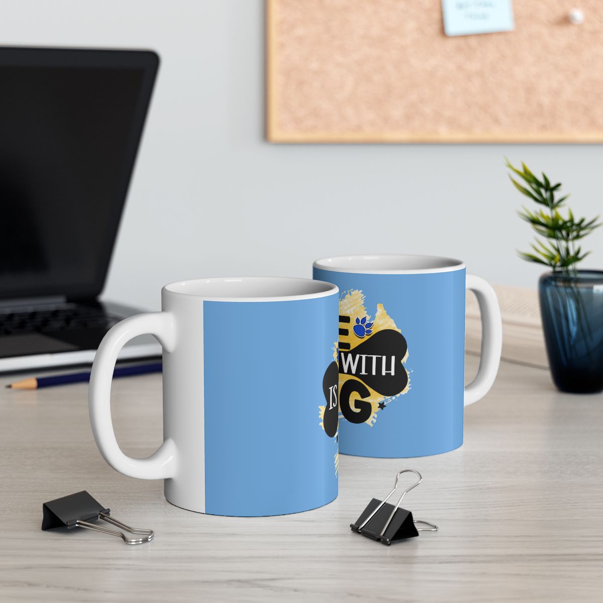 Life Is Better With Dog Mug – Perfect Gift for Dog Lovers & Pet Moms