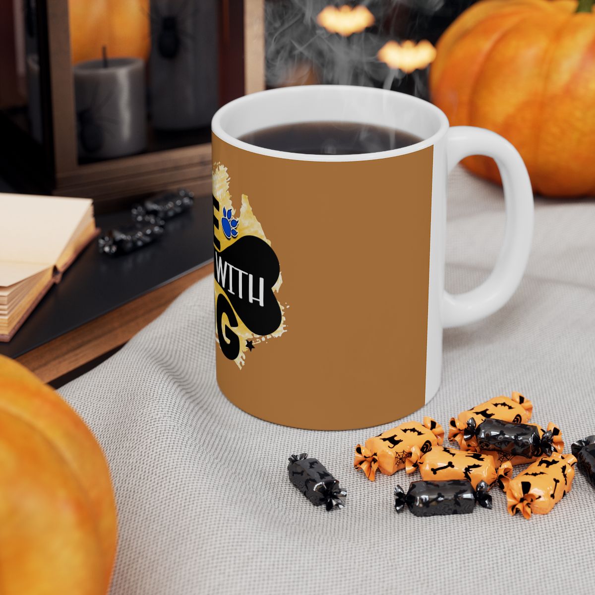 Life Is Better With Dog Mug – Perfect Gift for Dog Lovers & Pet Moms