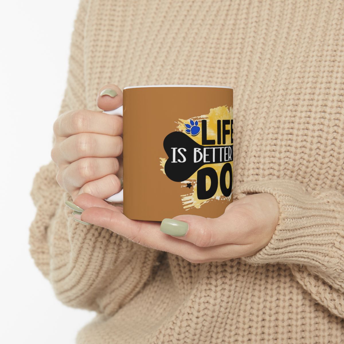 Life Is Better With Dog Mug – Perfect Gift for Dog Lovers & Pet Moms