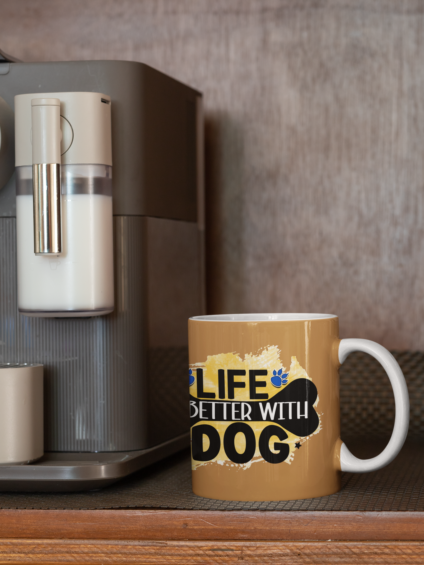 Life Is Better With Dog Mug – Perfect Gift for Dog Lovers & Pet Moms