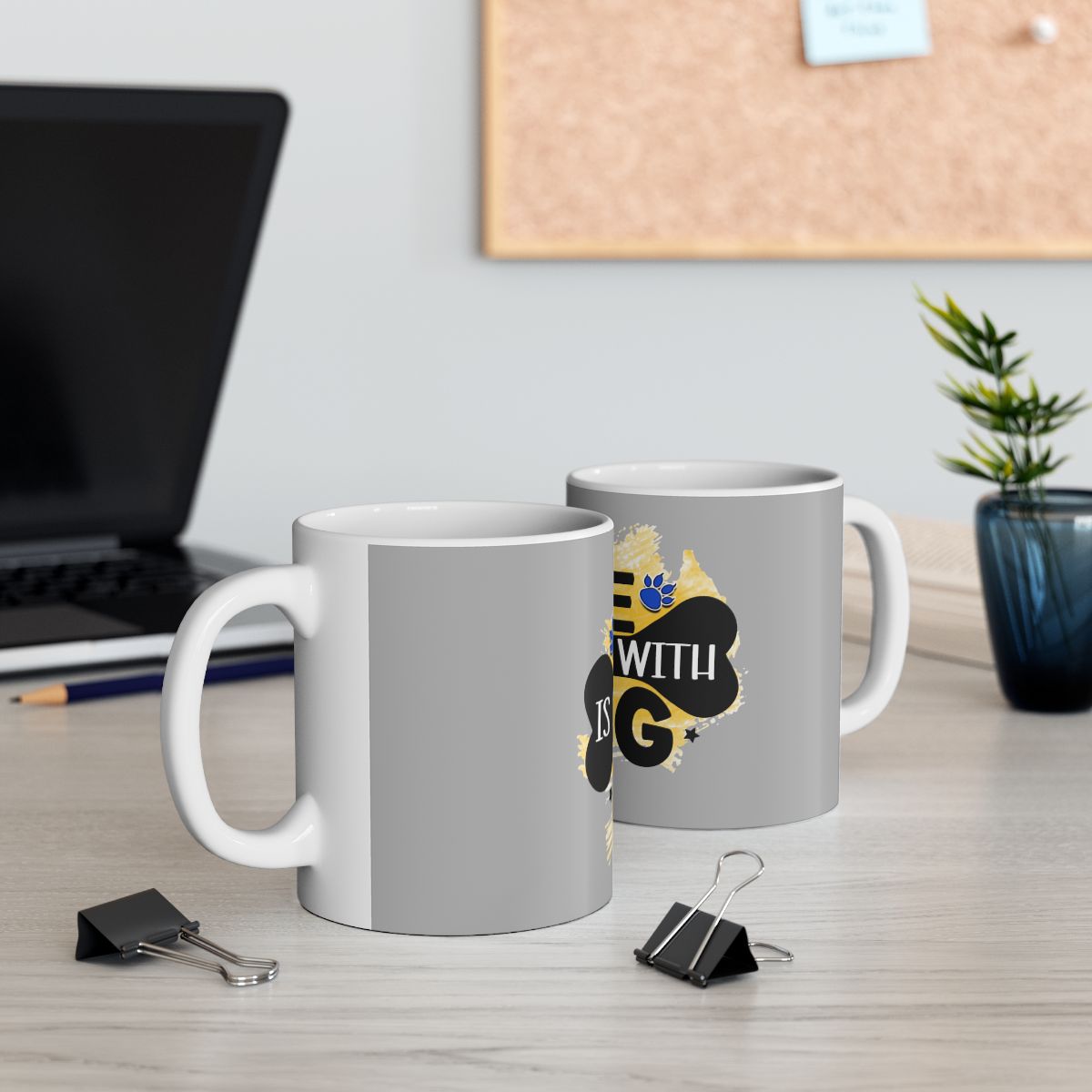 Life Is Better With Dog Mug – Perfect Gift for Dog Lovers & Pet Moms
