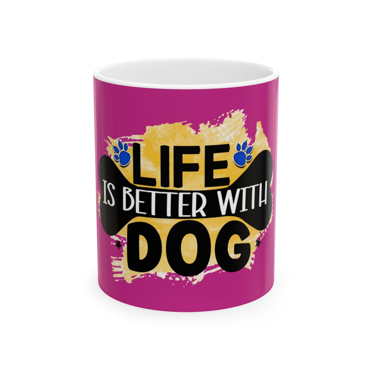 Life Is Better With Dog Mug – Perfect Gift for Dog Lovers & Pet Moms