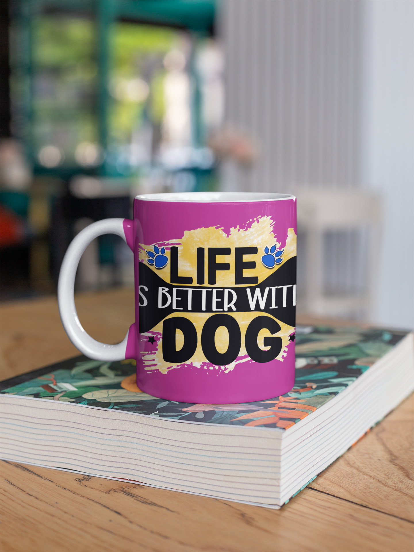 Life Is Better With Dog Mug – Perfect Gift for Dog Lovers & Pet Moms