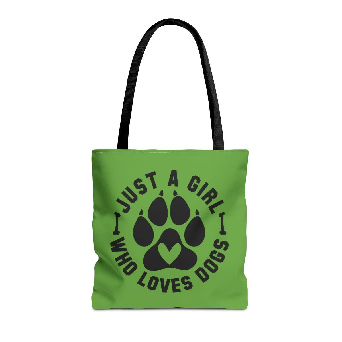 Just a Girl Who Loves Dogs Tote Bag
