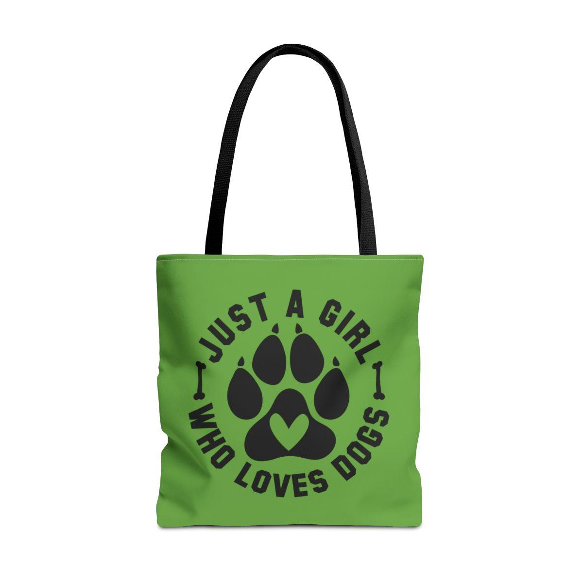 Just a Girl Who Loves Dogs Tote Bag
