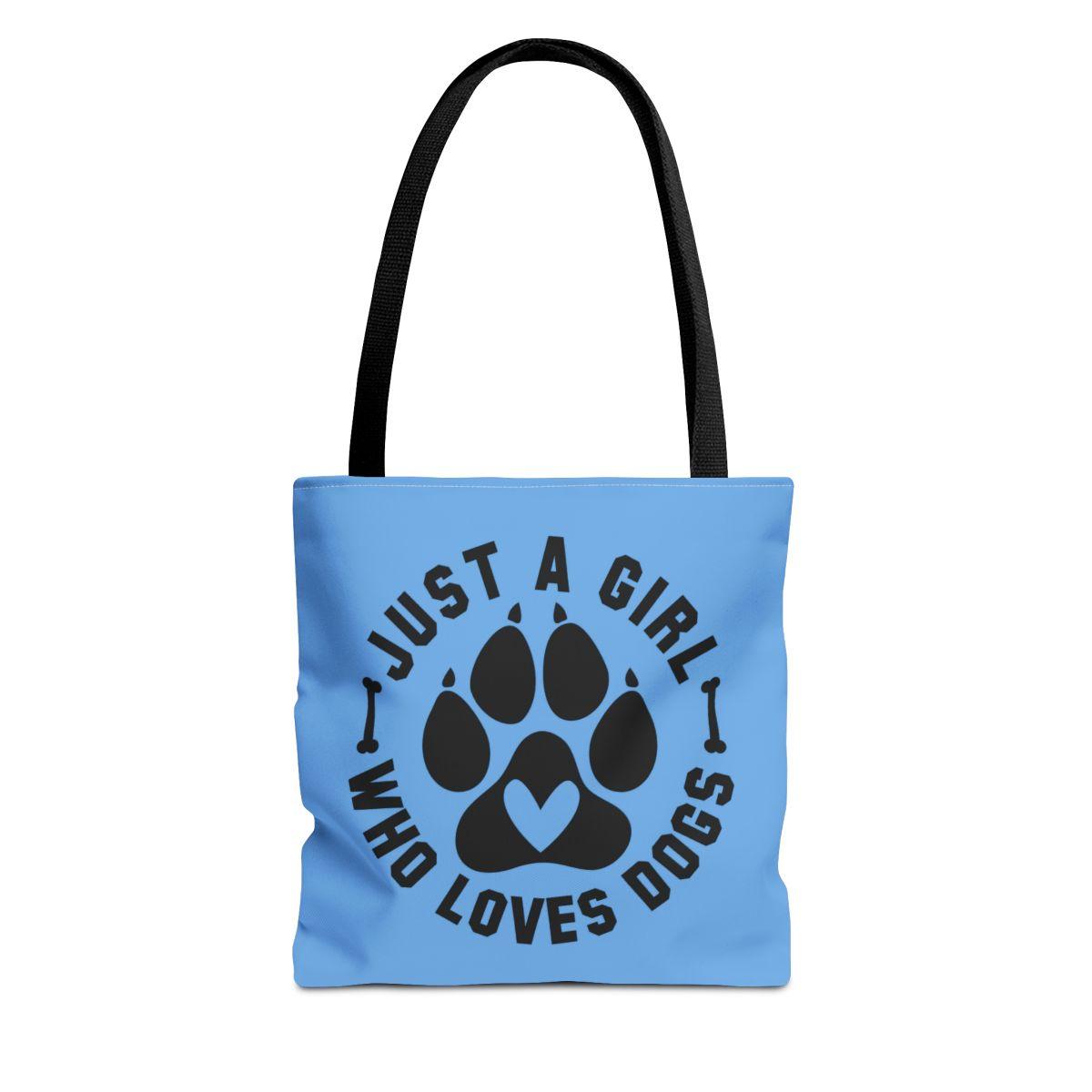 Just a Girl Who Loves Dogs Tote Bag