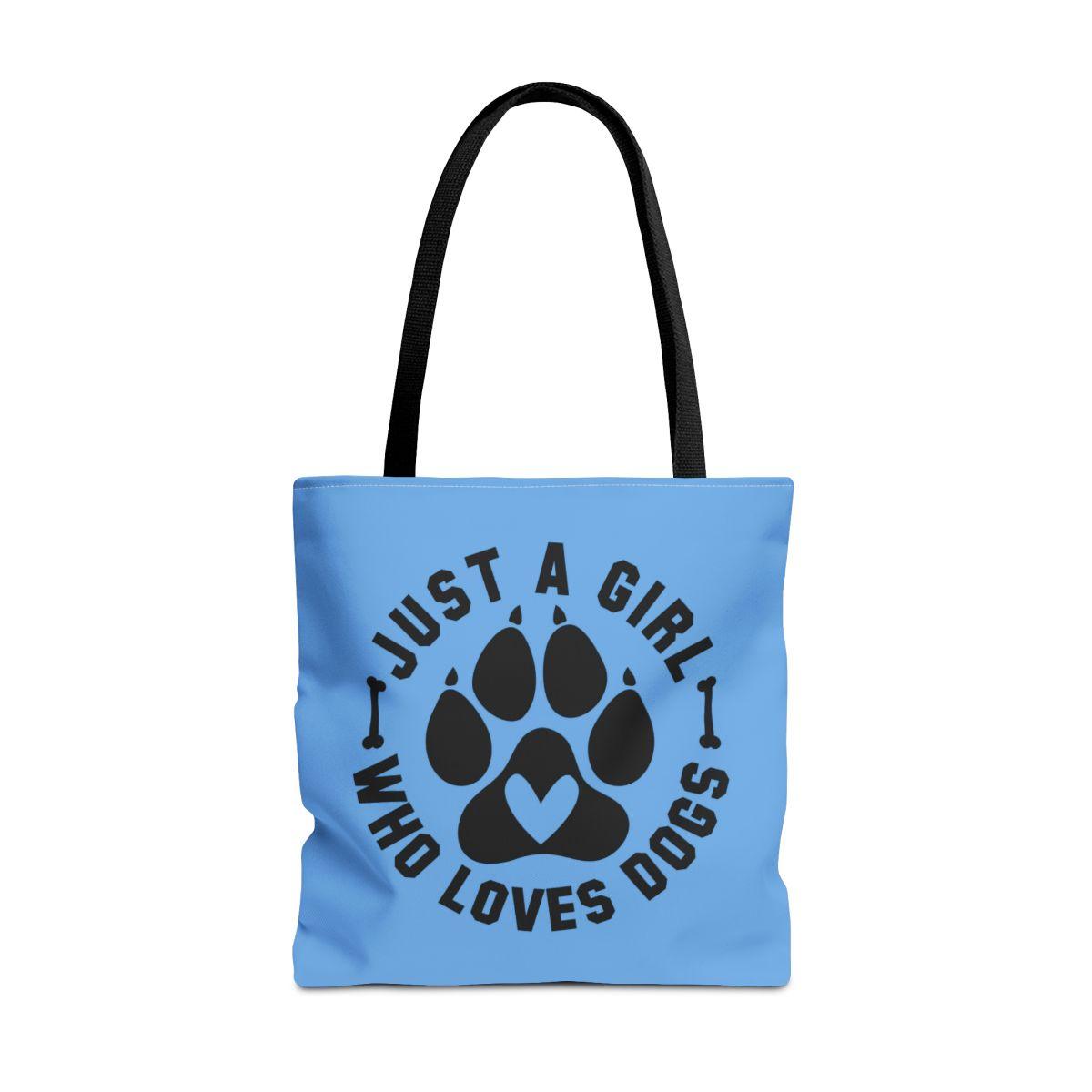 Just a Girl Who Loves Dogs Tote Bag