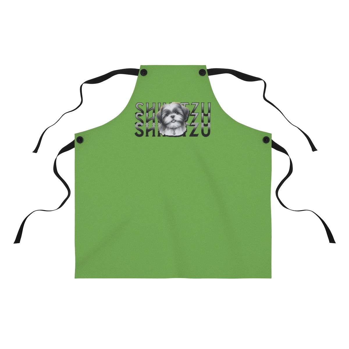 Shih Tzu Stack Apron - Cute Cooking Accessory for Shih Tzu Dog Lovers