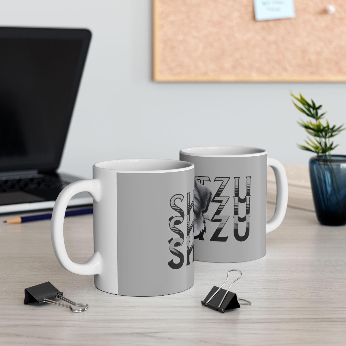 Shih Tzu with Pink Bows Mug – Perfect Gift for Shih Tzu Owners & Lovers