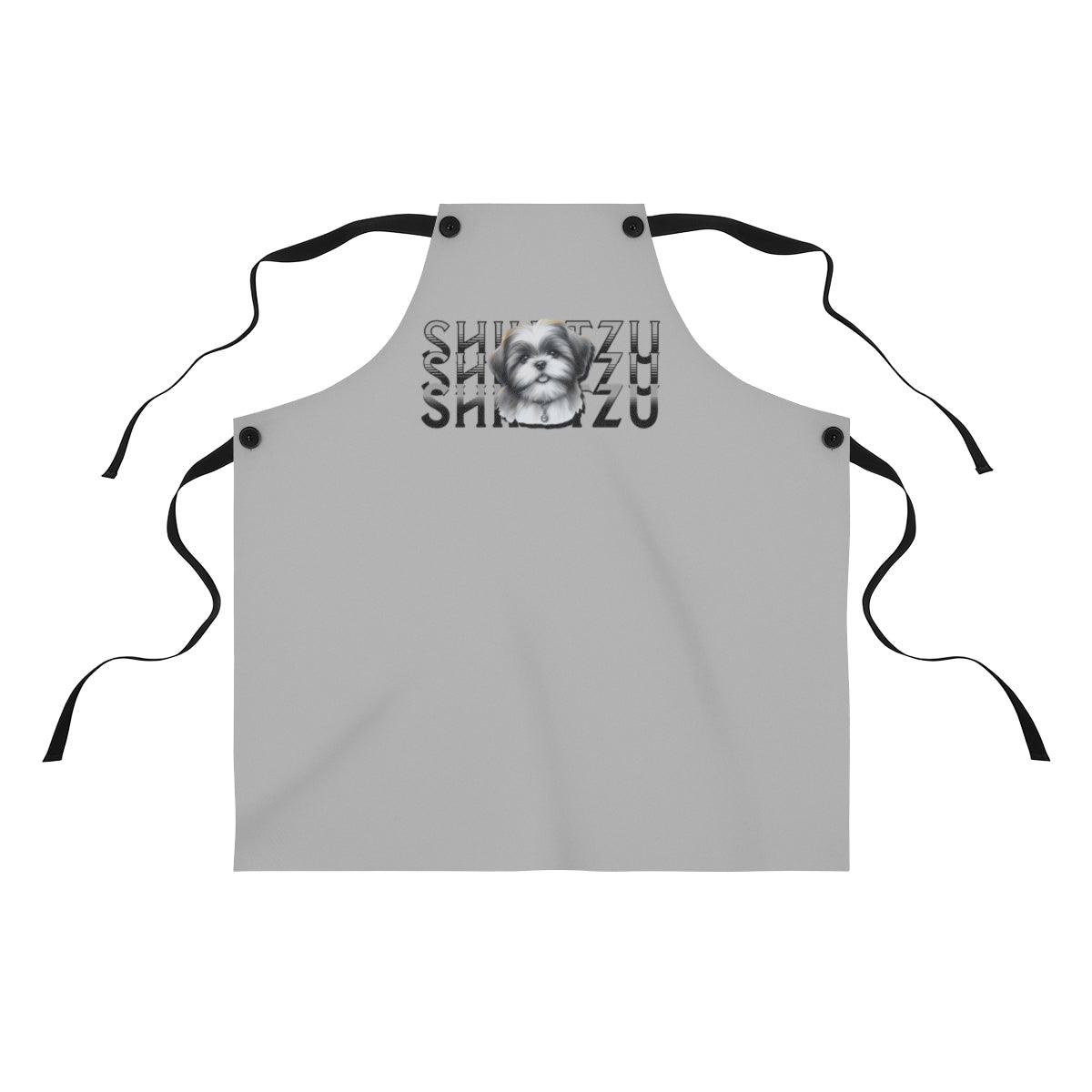 Shih Tzu Stack Apron - Cute Cooking Accessory for Shih Tzu Dog Lovers