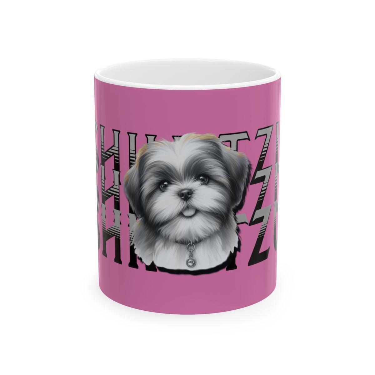 Shih Tzu with Pink Bows Mug – Perfect Gift for Shih Tzu Owners & Lovers