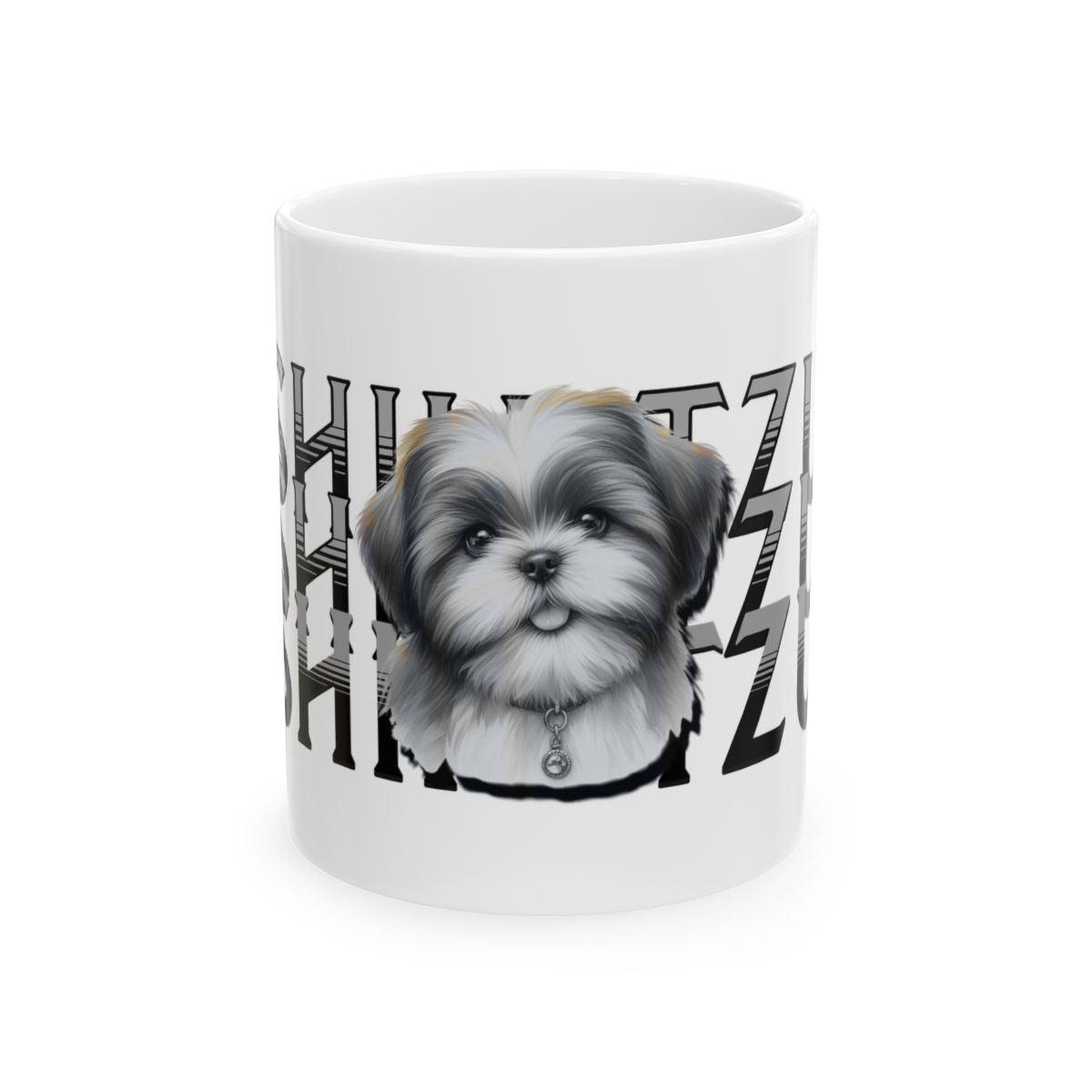 Shih Tzu with Pink Bows Mug – Perfect Gift for Shih Tzu Owners & Lovers