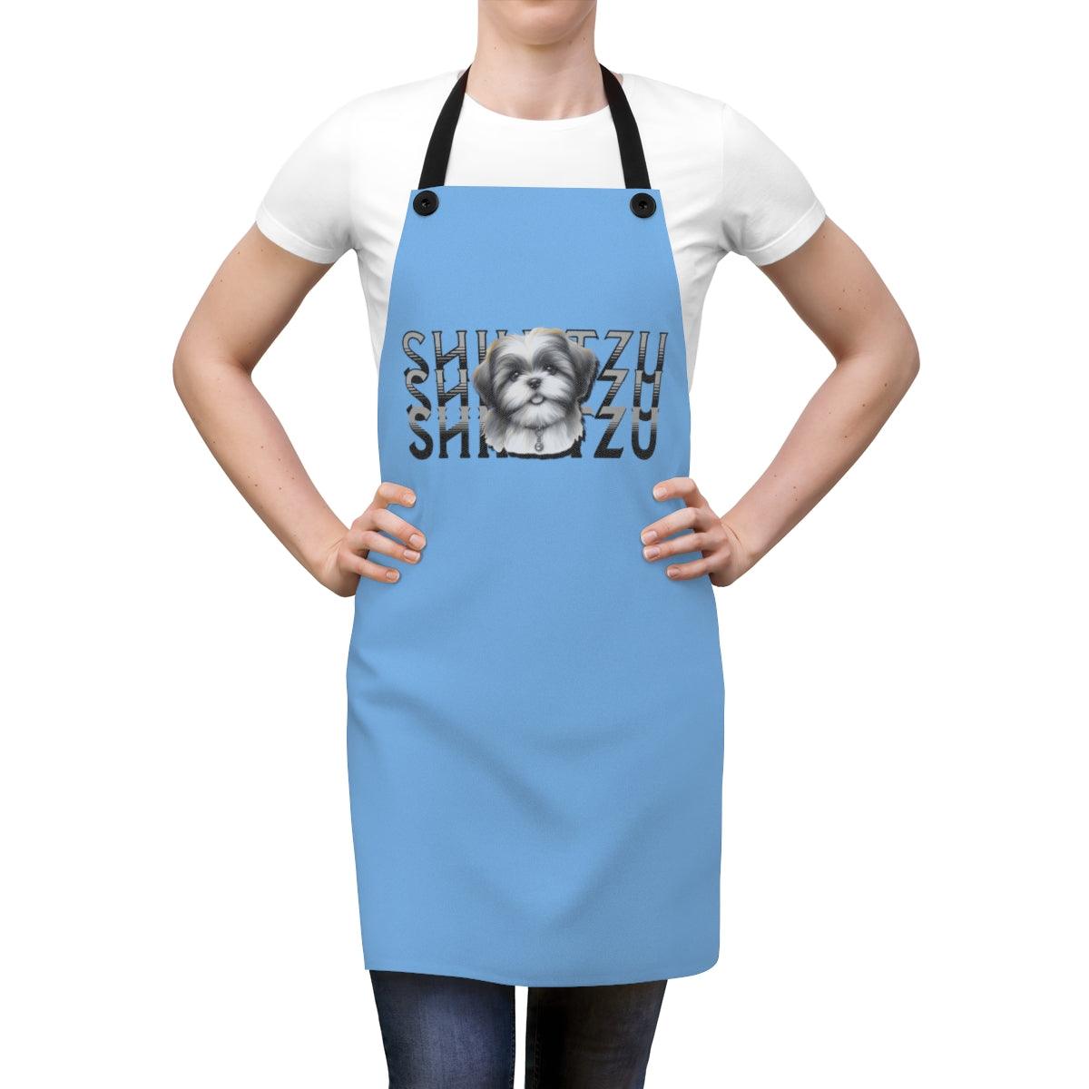 Shih Tzu Stack Apron - Cute Cooking Accessory for Shih Tzu Dog Lovers