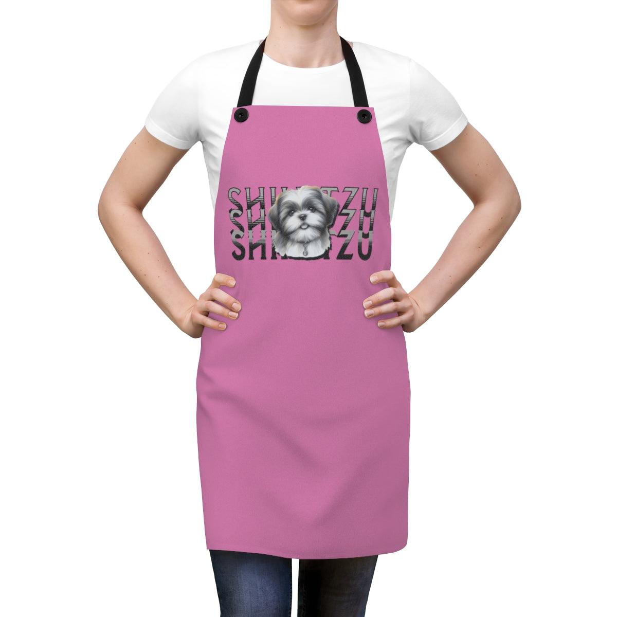 Shih Tzu Stack Apron - Cute Cooking Accessory for Shih Tzu Dog Lovers