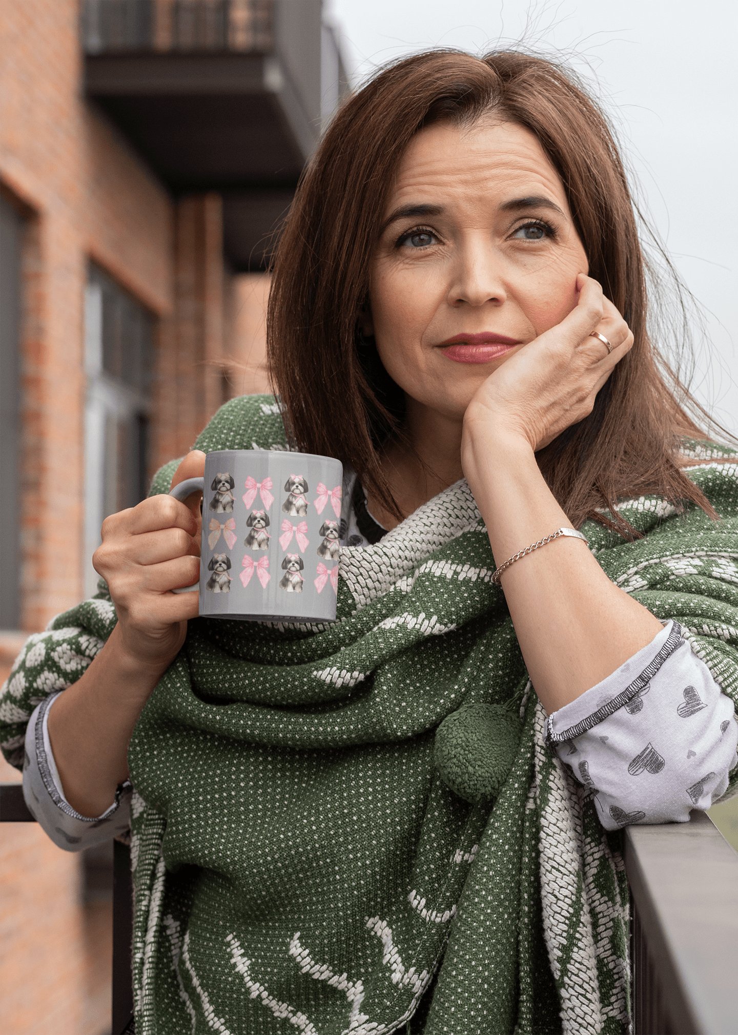 Shih Tzu with Pink Bows Mug – Perfect Gift for Shih Tzu Owners & Lovers