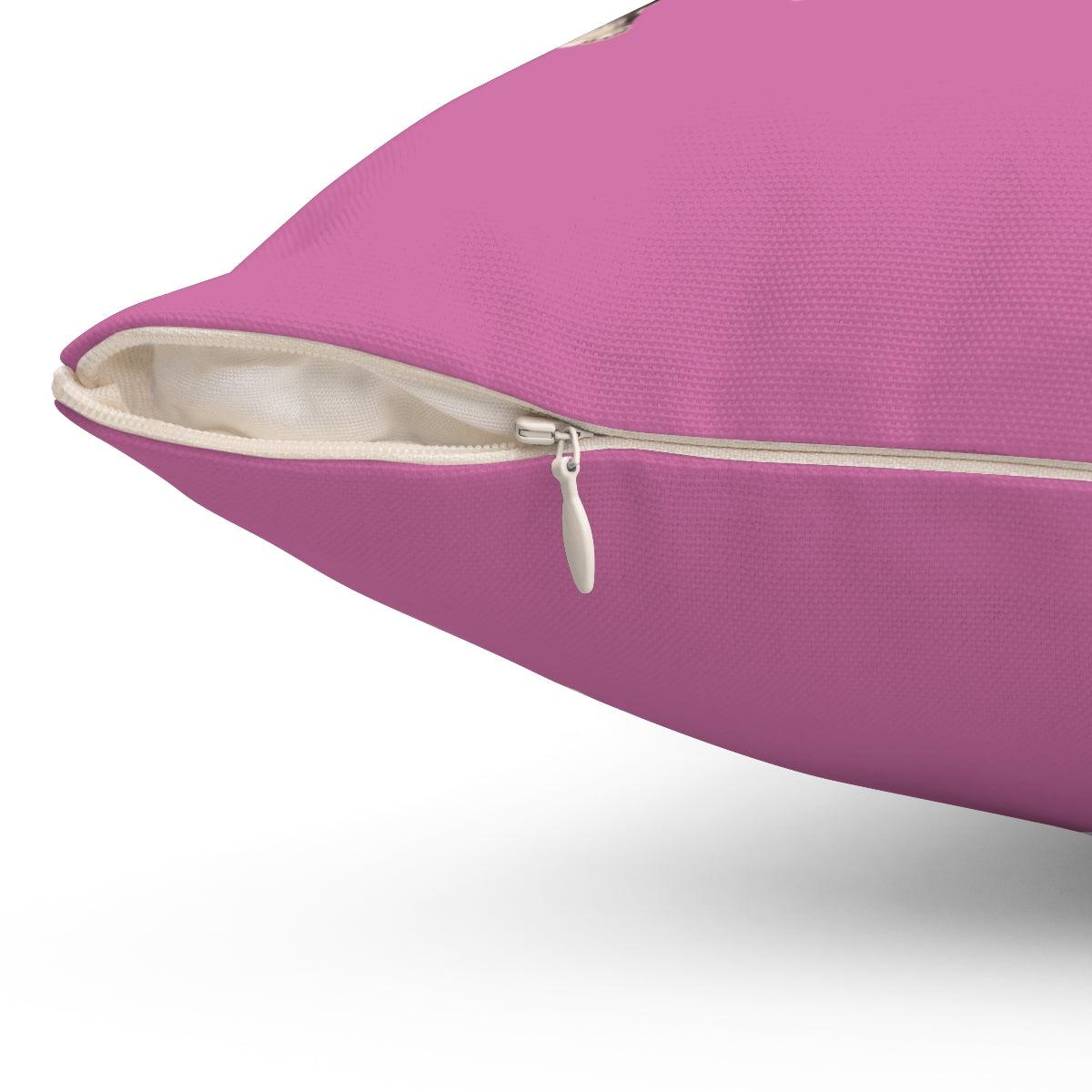 Shih Tzu with Pink Bows Pillow - Cute Gift for Shih Tzu Lovers