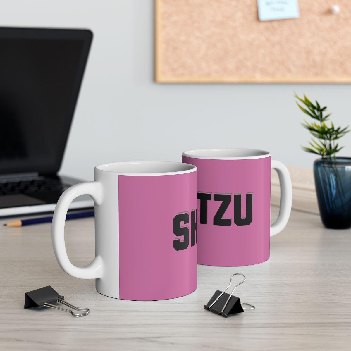Shih Tzu Text Mug – Cute & Durable Gift for Shih Tzu Owners & Lovers