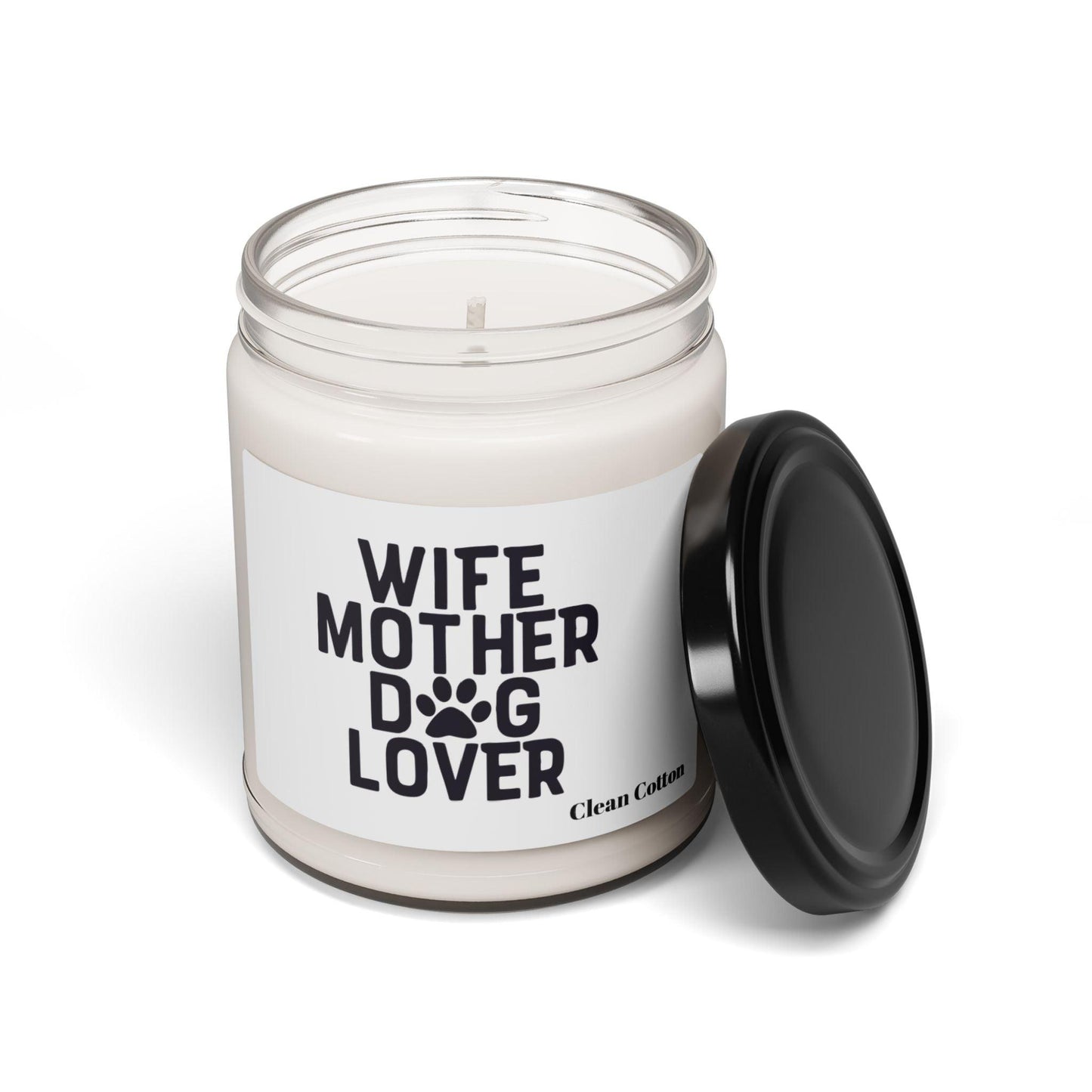 Wife Mother Dog Lover Scented Soy Candle - Shih Tzu Gifts