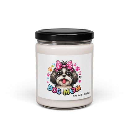 Shih Tzu Dog Mom Scented Soy Candle - Shih Tzu Gifts