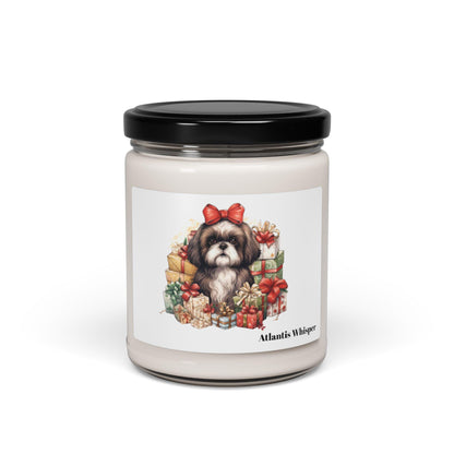 Christmas Gifts Shih Tzu Scented Soy Candle - Shih Tzu Gifts