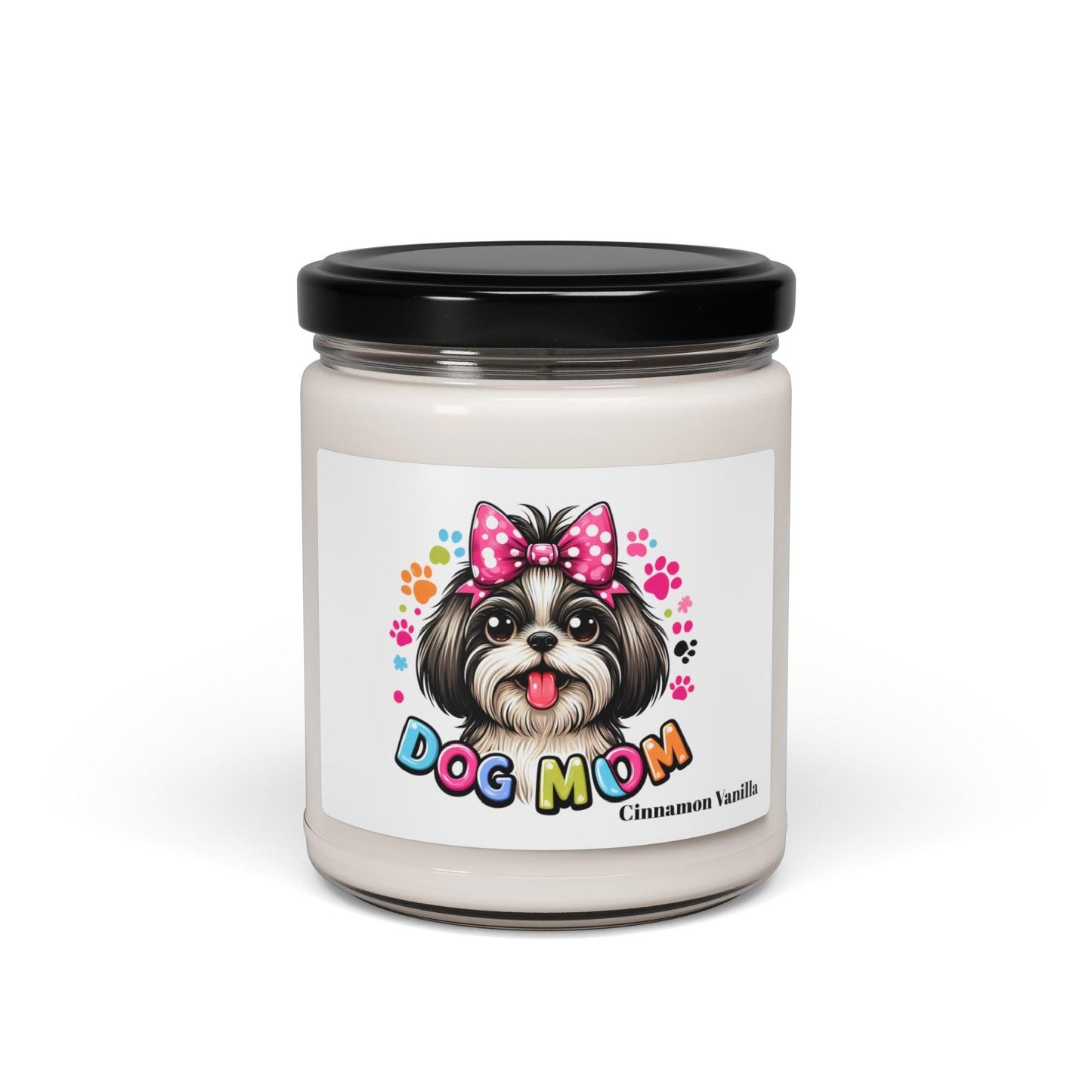 Shih Tzu Dog Mom Scented Soy Candle - Shih Tzu Gifts