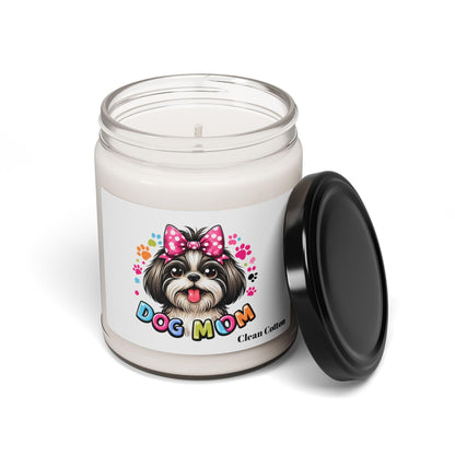 Shih Tzu Dog Mom Scented Soy Candle - Shih Tzu Gifts