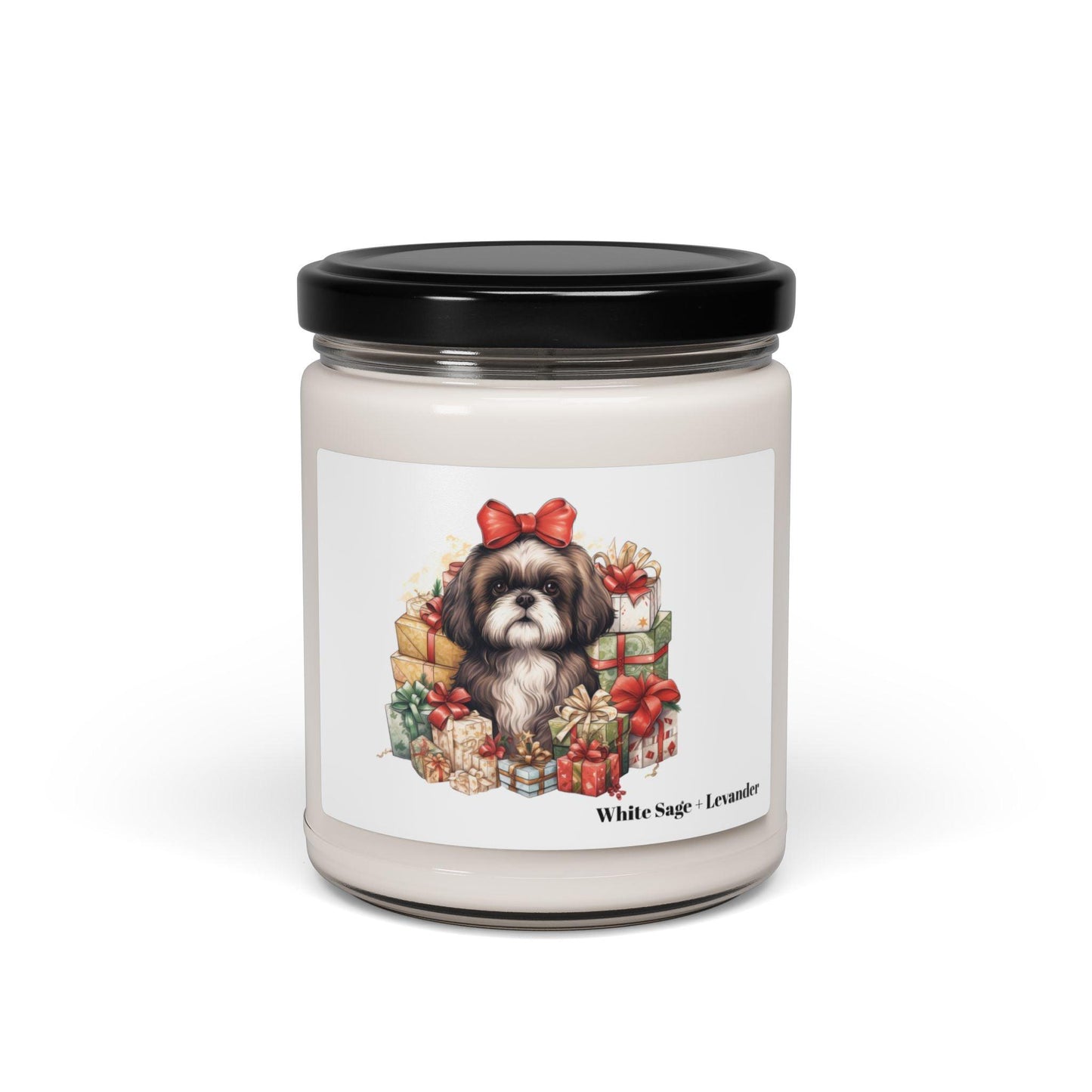 Christmas Gifts Shih Tzu Scented Soy Candle - Shih Tzu Gifts