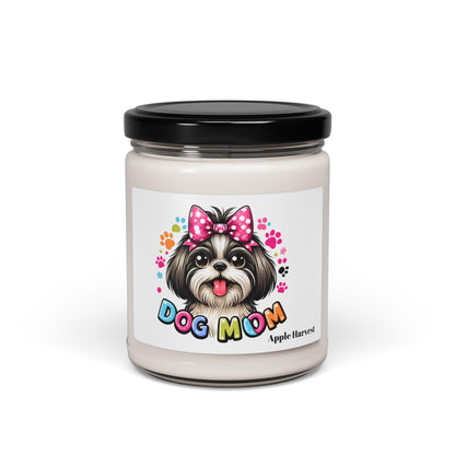 Shih Tzu Dog Mom Scented Soy Candle - Shih Tzu Gifts